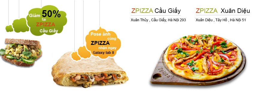 cuoc thi anh Zpizza – Khai trương nhà hàng Zpizza tại Indochina Plaza Hanoi