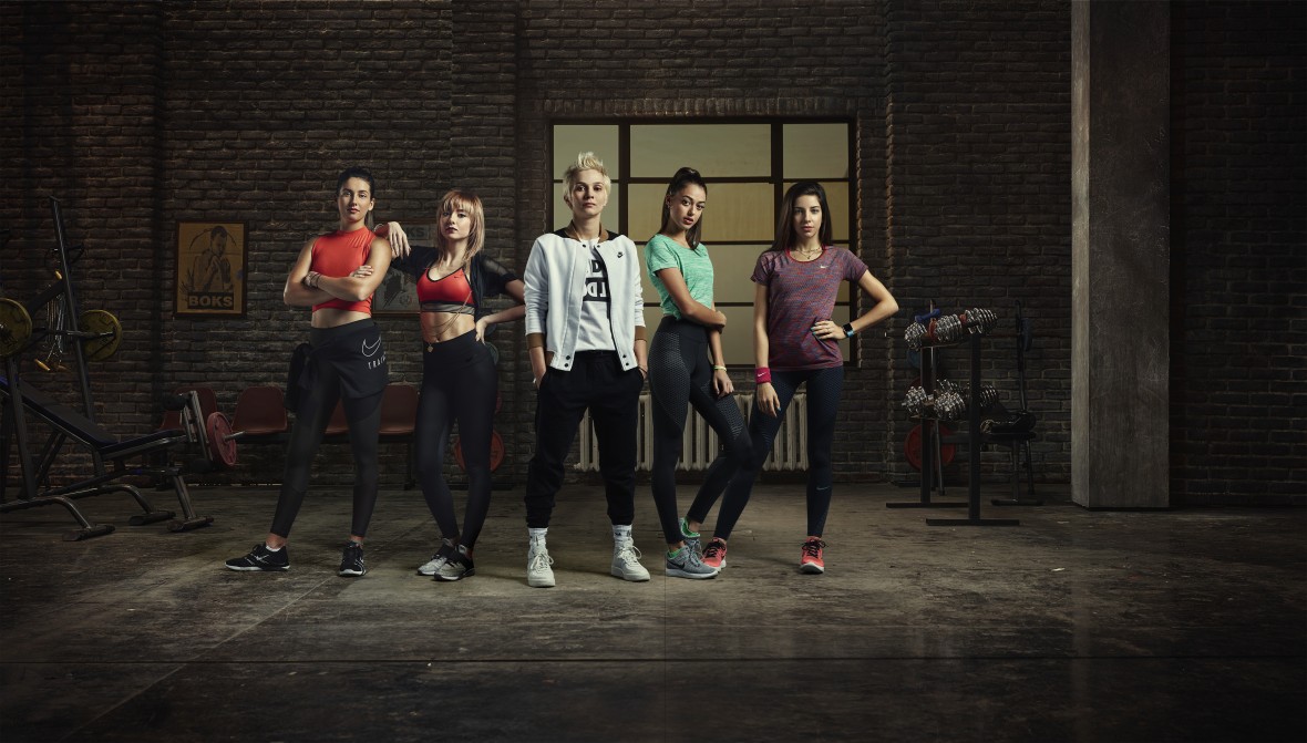 Những cô gái mạnh mẽ của Nike